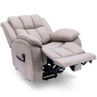 Rise Recliner Chair Single Motor Lift Mobility Chair in Technology Fabric