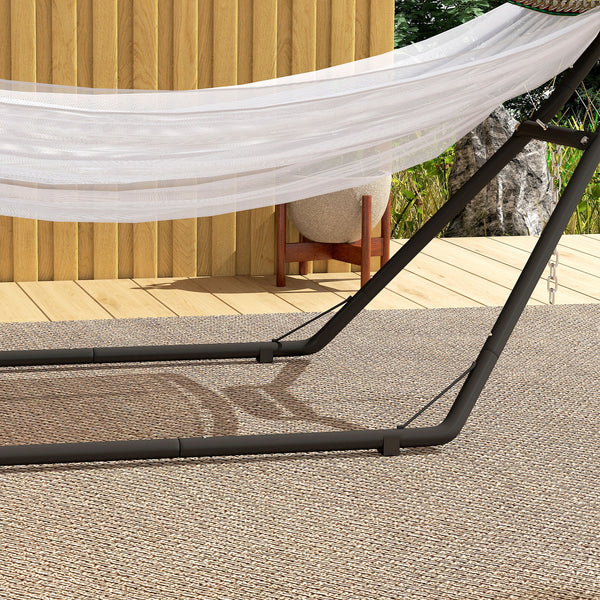 9ft Hammock Stand Adjustable Hammock Frame for Indoor Outdoor, 150 kg Capacity