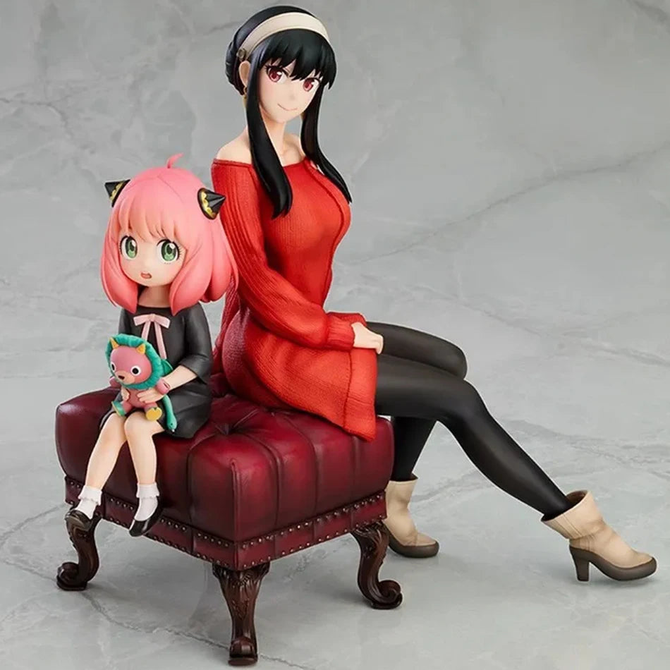 15CM Anime Figure SPY×FAMILY Anya Alstreim Yor Forger Action Figure PVC Table Decoration Figure Model Toy Gift For Children