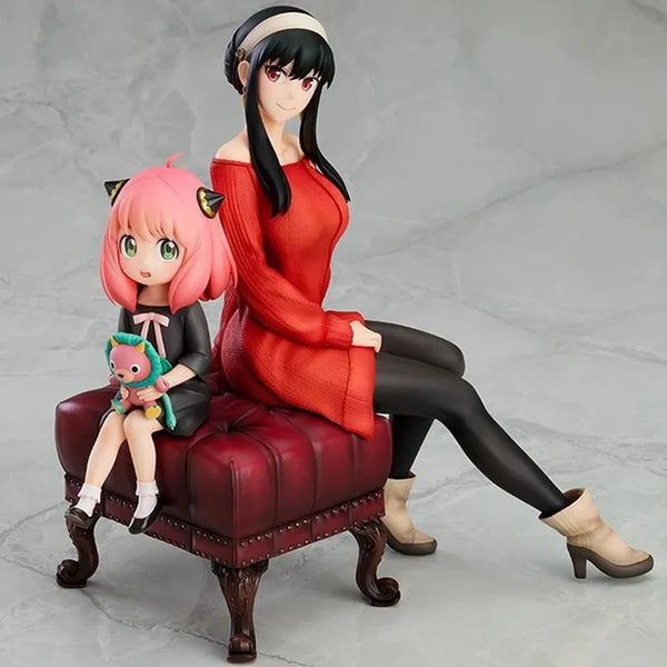 15CM Anime Figure SPY×FAMILY Anya Alstreim Yor Forger Action Figure PVC Table Decoration Figure Model Toy Gift For Children