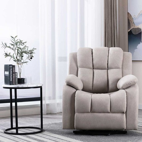 Rise Recliner Chair Single Motor Lift Mobility Chair in Technology Fabric