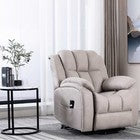 Rise Recliner Chair Single Motor Lift Mobility Chair in Technology Fabric
