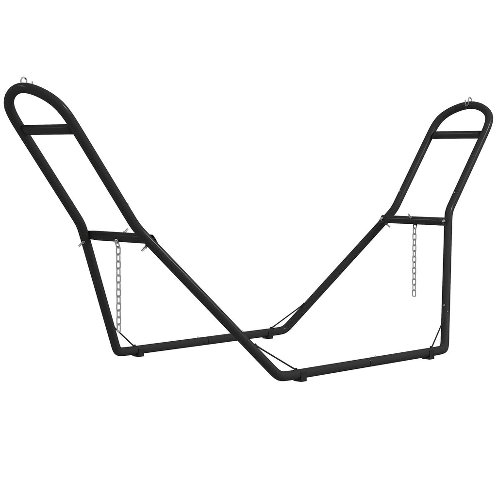 9ft Hammock Stand Adjustable Hammock Frame for Indoor Outdoor, 150 kg Capacity