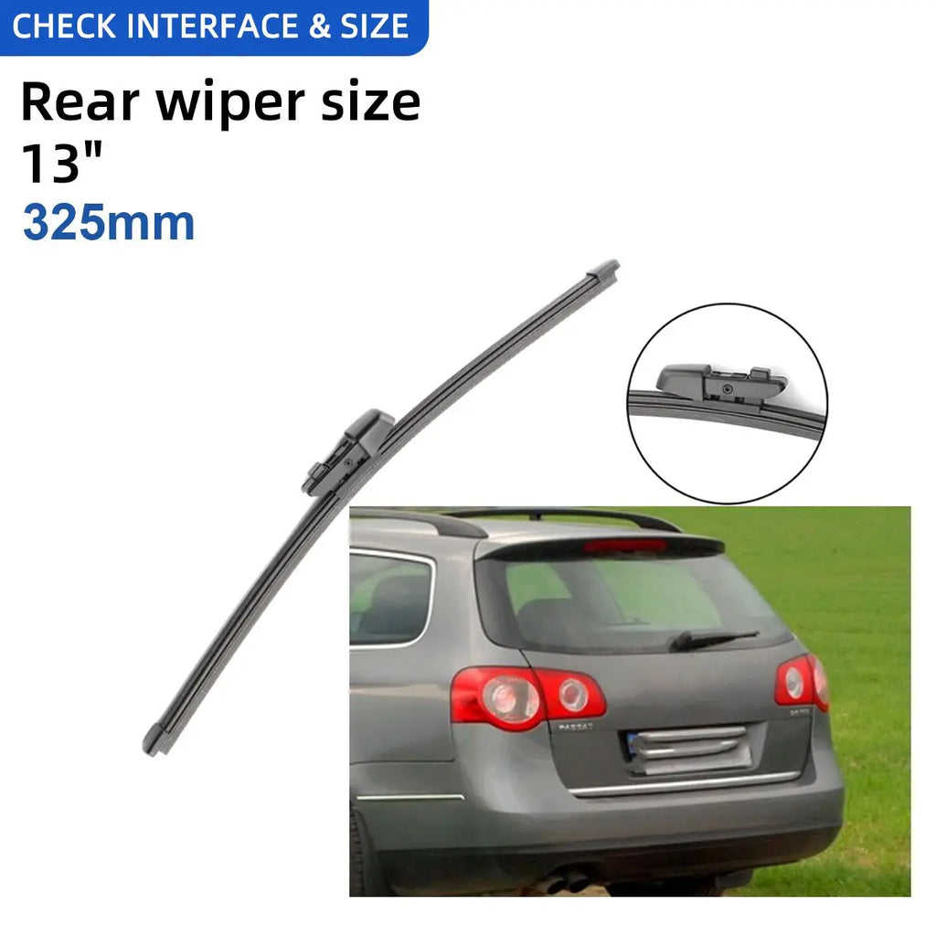 3PCS For VW Passat B6 Variant 2017-2023 26"+18"+13" Front Rear Wiper Blades Windshield Windscreen Window Cutter Accessories