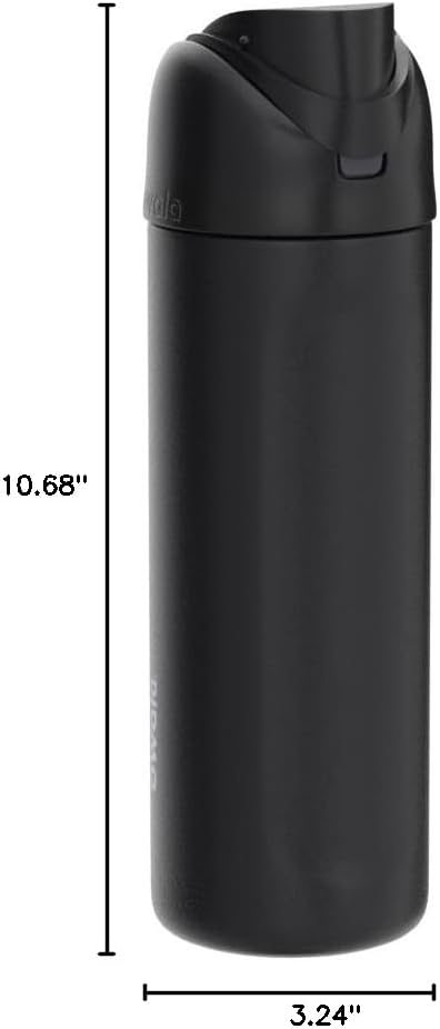 Owala FreeSip Insulated Stainless Steel Water Bottle with Straw for Sports and Travel, BPA-Free Sports Water Bottle, 32 oz, Candy Store