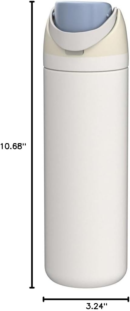 Owala FreeSip Insulated Stainless Steel Water Bottle with Straw for Sports and Travel, BPA-Free Sports Water Bottle, 32 oz, Candy Store