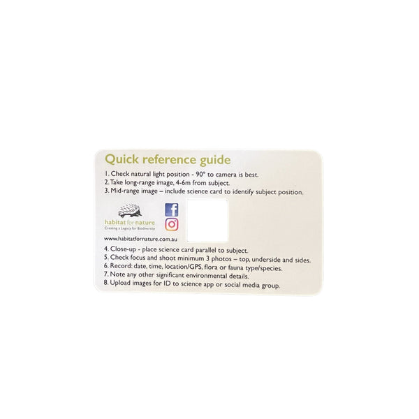 Citizen Science Project Photographic Field Identification Aid Great Gift idea