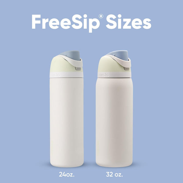 Owala FreeSip Insulated Stainless Steel Water Bottle with Straw for Sports and Travel, BPA-Free Sports Water Bottle, 32 oz, Candy Store