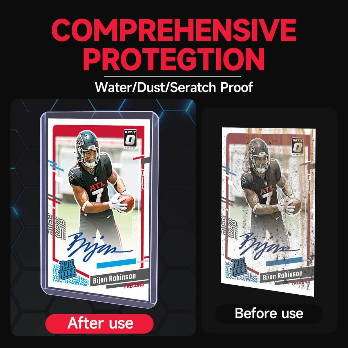 100/200/500/1000/2000CT Standard 3"x4" Toploaders For 35pt Trading Sports Cards