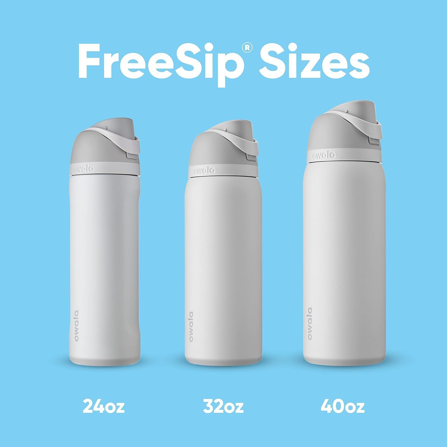 Owala FreeSip Insulated Stainless Steel Water Bottle with Straw for Sports and Travel, BPA-Free Sports Water Bottle, 32 oz, Candy Store