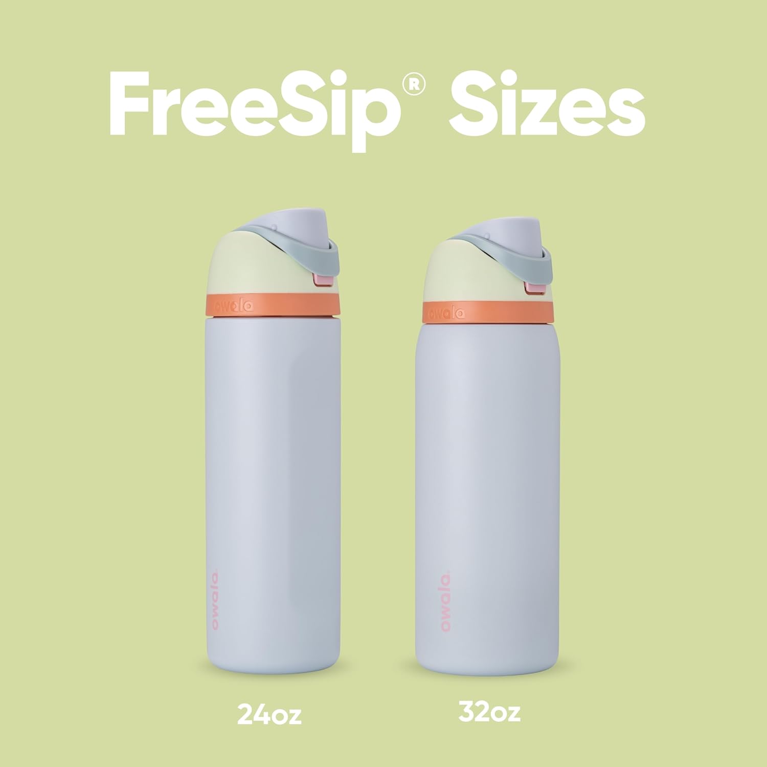 Owala FreeSip Insulated Stainless Steel Water Bottle with Straw for Sports and Travel, BPA-Free Sports Water Bottle, 32 oz, Candy Store