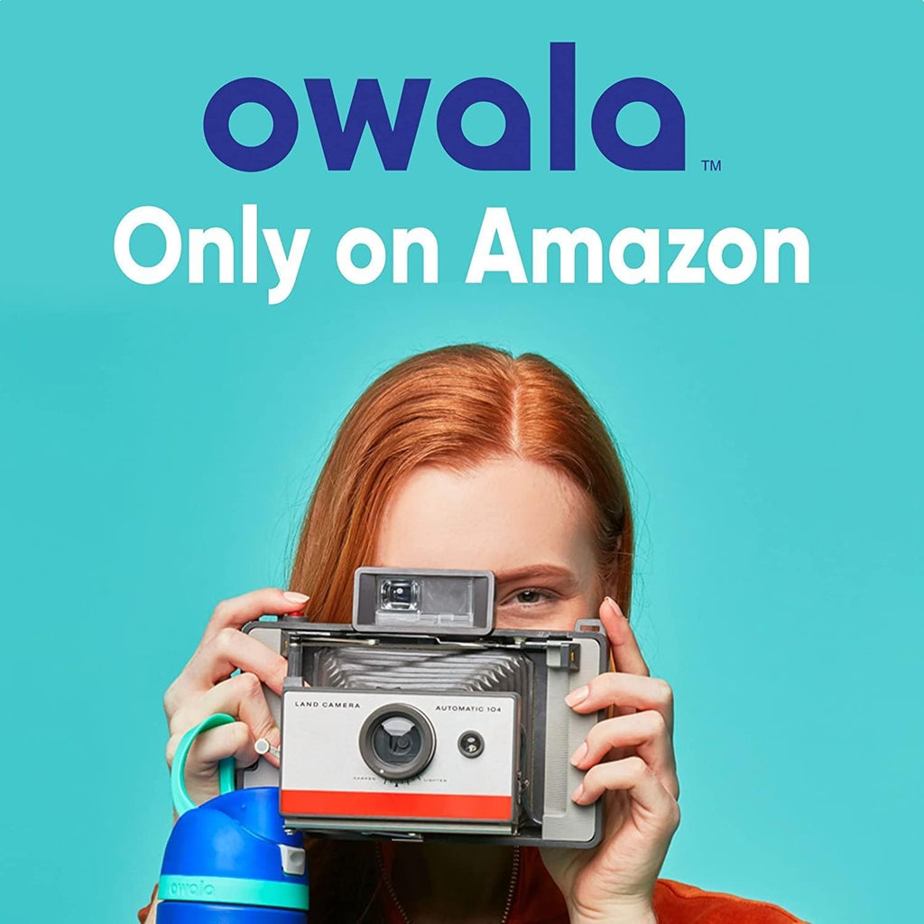 Owala FreeSip Insulated Stainless Steel Water Bottle with Straw for Sports and Travel, BPA-Free Sports Water Bottle, 32 oz, Candy Store