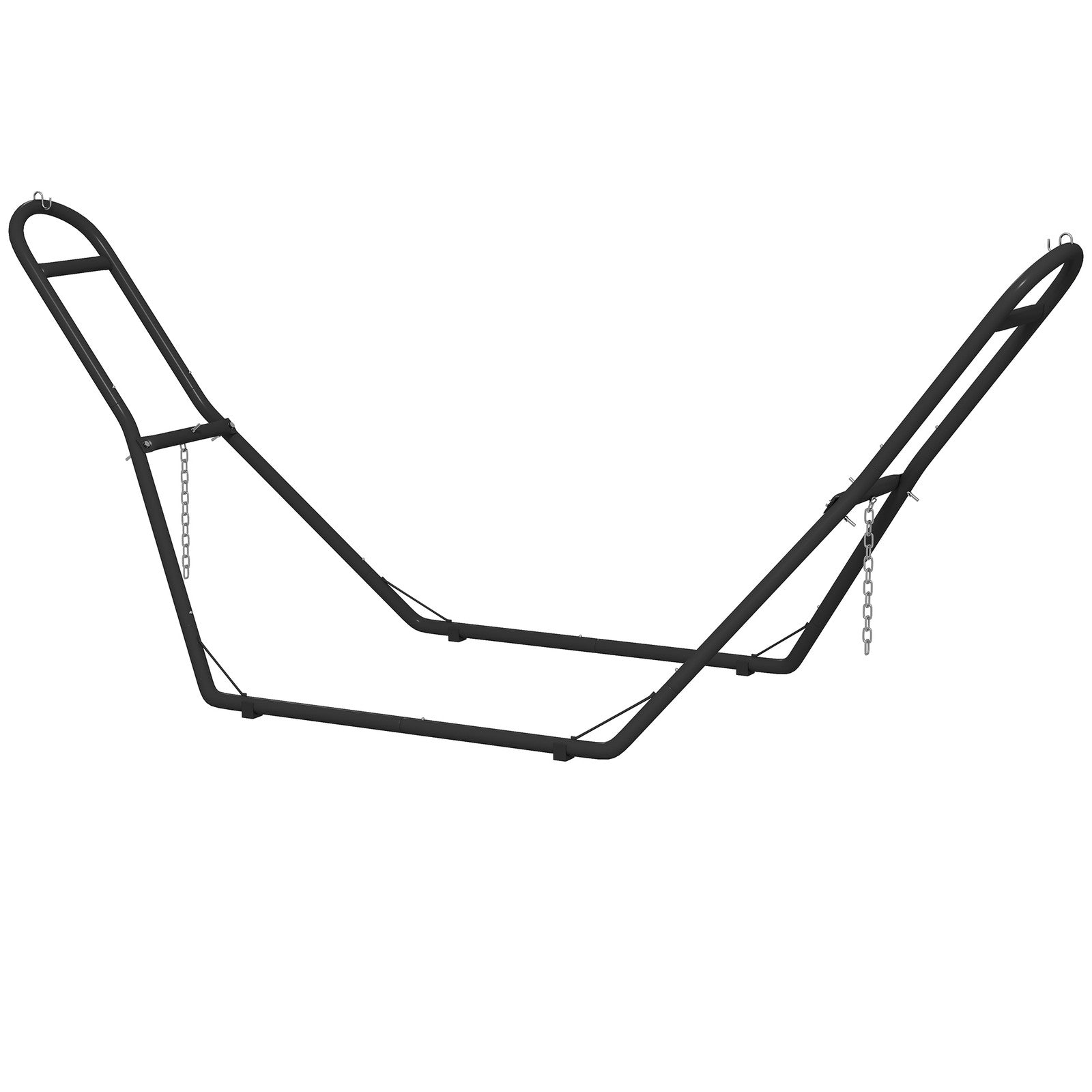 9ft Hammock Stand Adjustable Hammock Frame for Indoor Outdoor, 150 kg Capacity