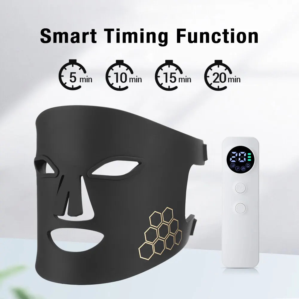 72 LED Photon Beauty Mask Instrument USB elektronische Maske Verjüngung hellt feine Linien aufhellen Hautton Reparatur Haut