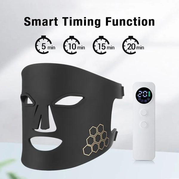 72 LED Photon Beauty Mask Instrument USB elektronische Maske Verjüngung hellt feine Linien aufhellen Hautton Reparatur Haut