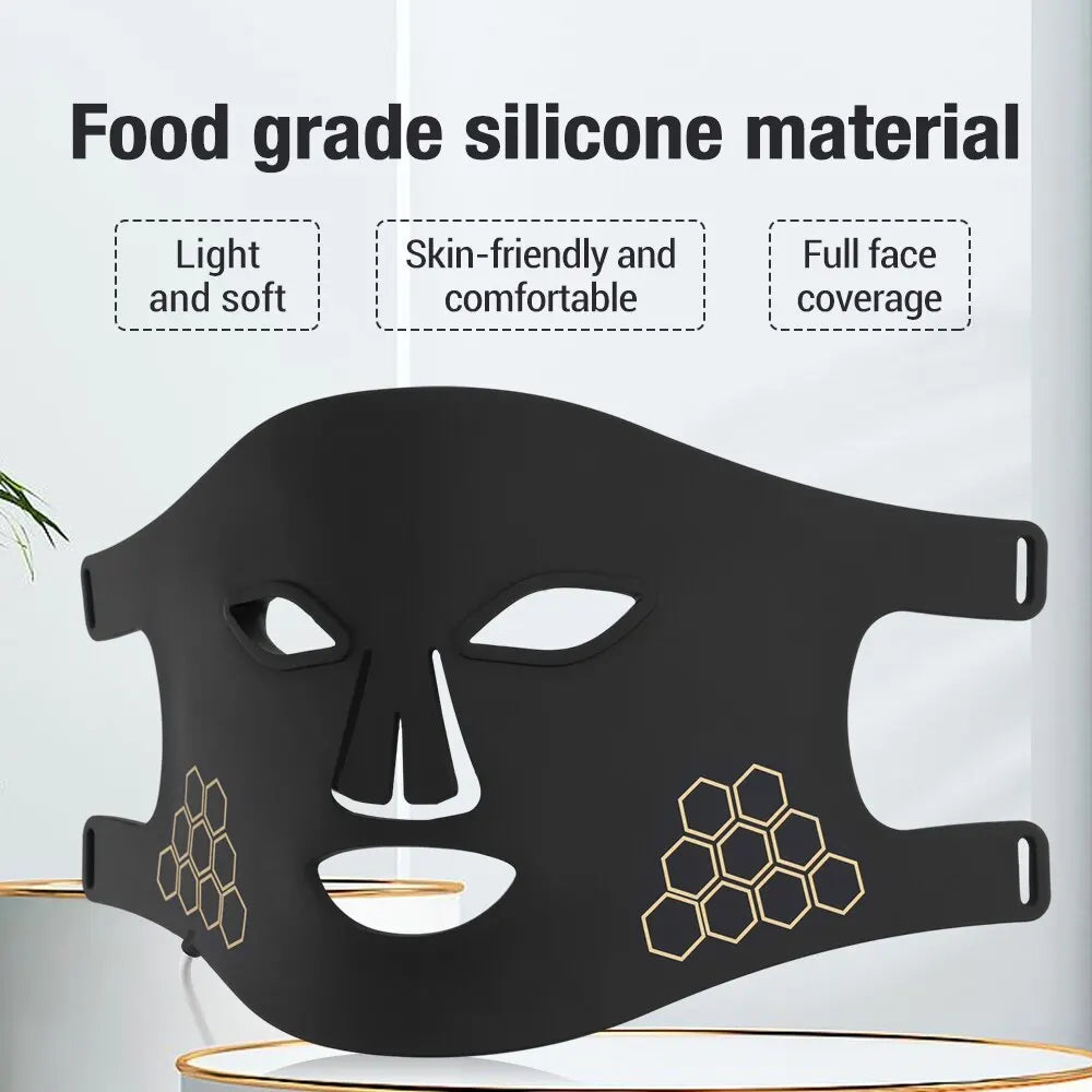 72 LED Photon Beauty Mask Instrument USB elektronische Maske Verjüngung hellt feine Linien aufhellen Hautton Reparatur Haut
