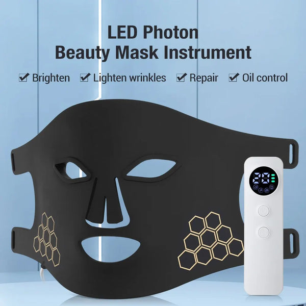 72 LED Photon Beauty Mask Instrument USB elektronische Maske Verjüngung hellt feine Linien aufhellen Hautton Reparatur Haut