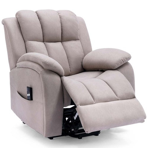 Rise Recliner Chair Single Motor Lift Mobility Chair in Technology Fabric