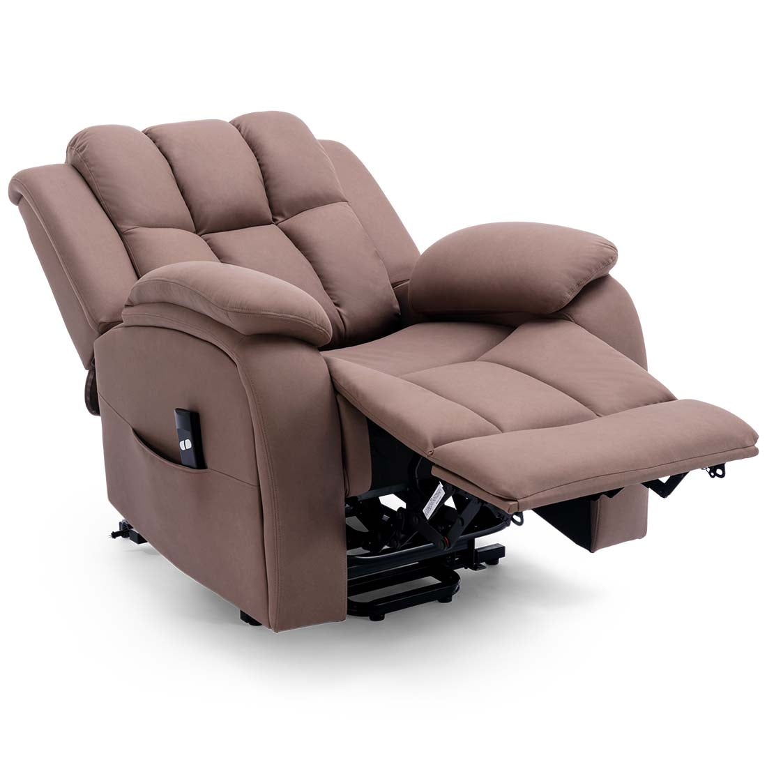 Rise Recliner Chair Single Motor Lift Mobility Chair in Technology Fabric