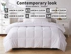 Dreamz Microfiber Quilt Doona Duvet Winter Summer Microfibre 250GSM All Size