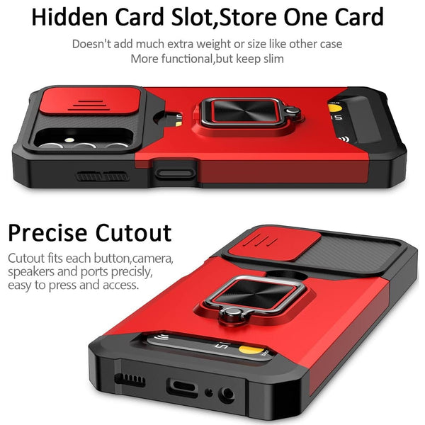 For Motorola Moto G Play 2024 Case Phone Cover Shockproof +Tempered Glass Screen