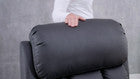 CHESTER DUAL MOTOR RISER ELECTRIC LEATHER RECLINER ARMCHAIR HEATED MASSAGE CHAIR