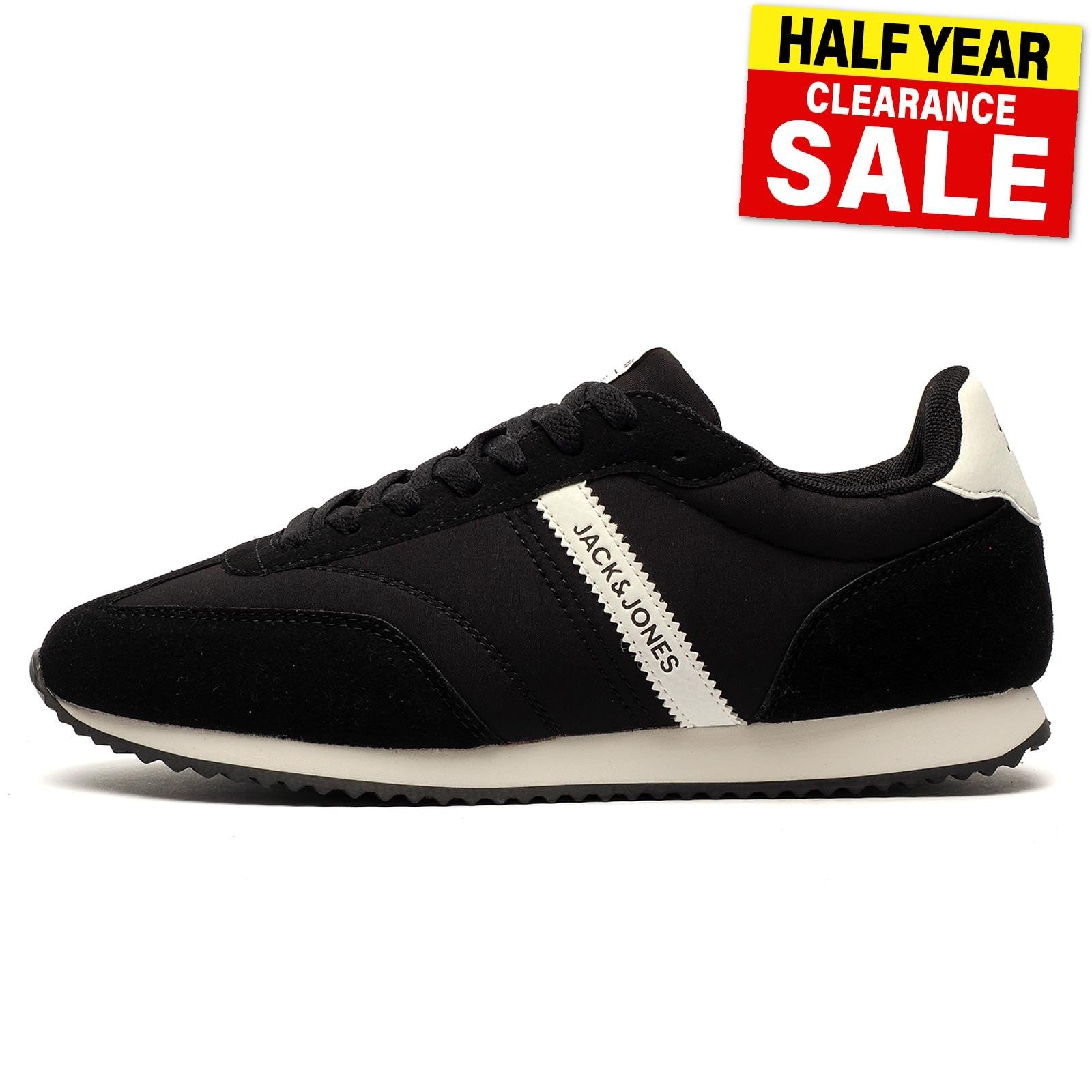 RRP £39.99 - Jack & Jones Burton Mens Vintage Casual Retro Fashion Trainers