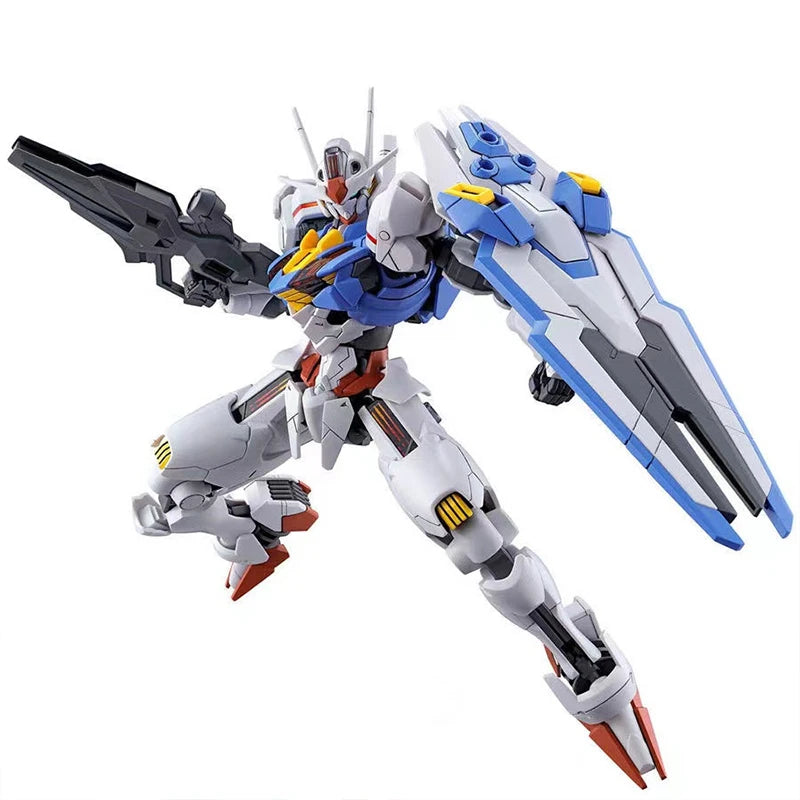 BANDAI Gundam HG The Witch of Mercury Aerial 1:144 Kit de modelo Original de Gundam, juguetes para regalo de Navidad, ensamblar el modelo de juguete