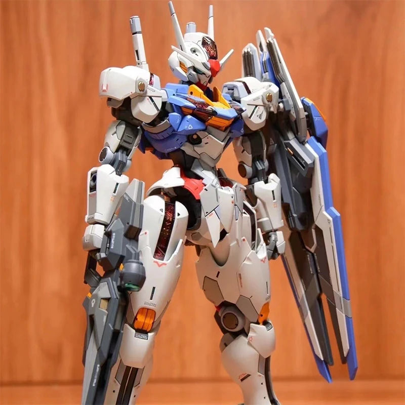 BANDAI Gundam HG The Witch of Mercury Aerial 1:144 Kit de modelo Original de Gundam, juguetes para regalo de Navidad, ensamblar el modelo de juguete