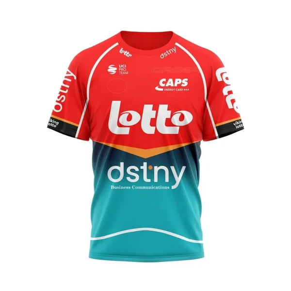 Camiseta de Ciclismo de gran tamaño para hombres y mujeres, ropa deportiva de competición, camiseta de manga corta, Tops de Fitness al aire libre, nueva