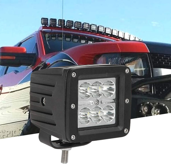 12V 24V Latest Classic Model Car Led Cube Light 18w Offroad Led Light Pod 6000k WATERPROOF IP67 WORK Light for Truck
