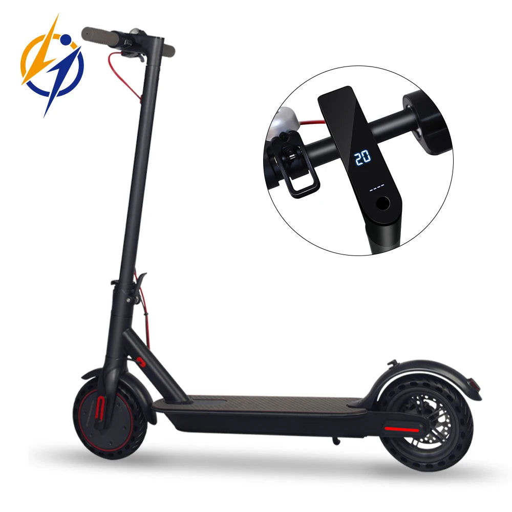 20 Mph 350W Best Price Black 2 Wheel E Scooter Free Shipping UK US EU Warehouse Folding Electric Scooter