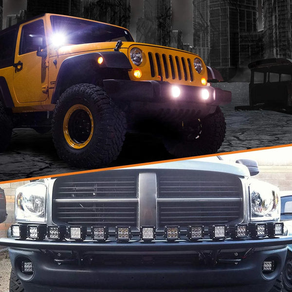 12V 24V Latest Classic Model Car Led Cube Light 18w Offroad Led Light Pod 6000k WATERPROOF IP67 WORK Light for Truck