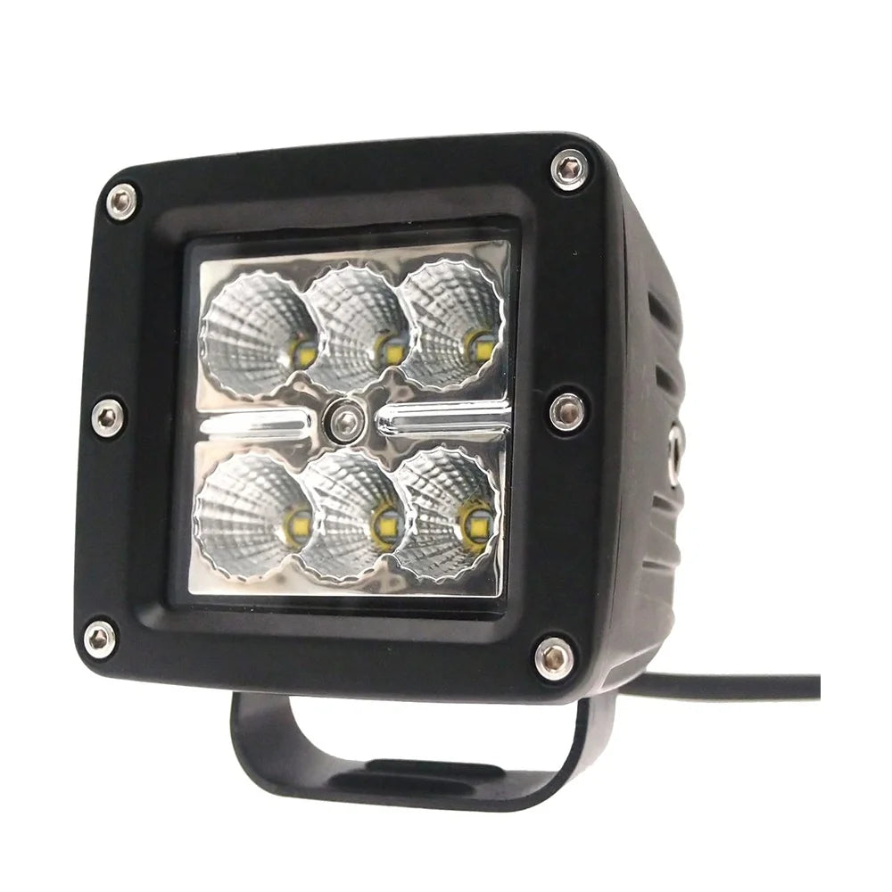12V 24V Latest Classic Model Car Led Cube Light 18w Offroad Led Light Pod 6000k WATERPROOF IP67 WORK Light for Truck