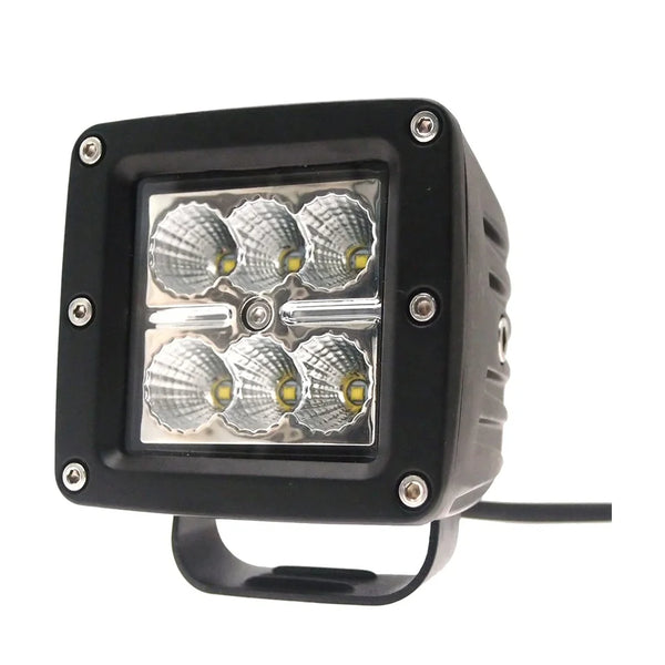 12V 24V Latest Classic Model Car Led Cube Light 18w Offroad Led Light Pod 6000k WATERPROOF IP67 WORK Light for Truck