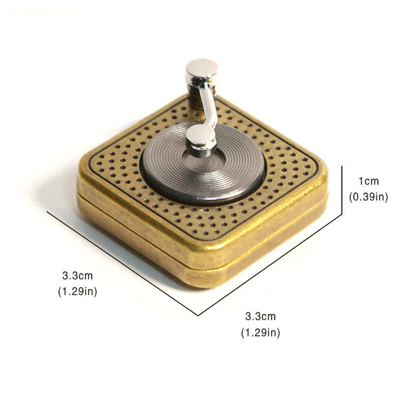 Multiplay EDC Fidget Slider CD Player Fidget Spinner Magnetic Push Slider Hand Spinner Adults Gifts Fidget Toys