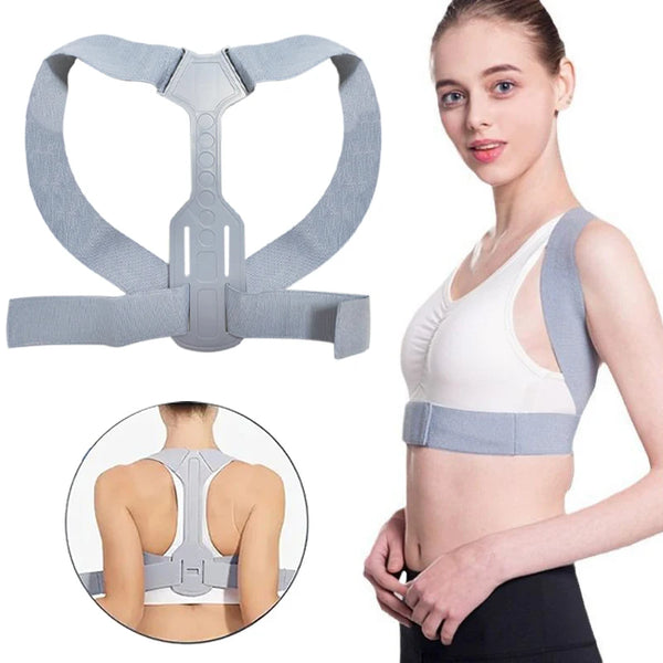 Posture Corrector Upper Posture Brace for Support Providing Shoulder-Neck-Back Relief Pain Adjustable for Men and Women
