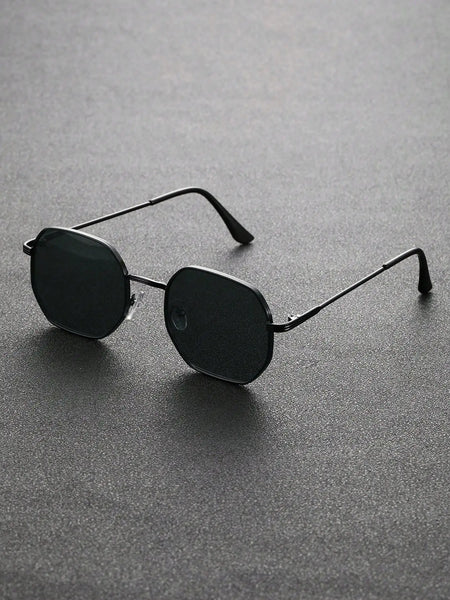1/2 PCS Unisex Geometric Metal Frame Temperament Fashion Glasses For Outdoor Travel Driving Daily Life Accessories