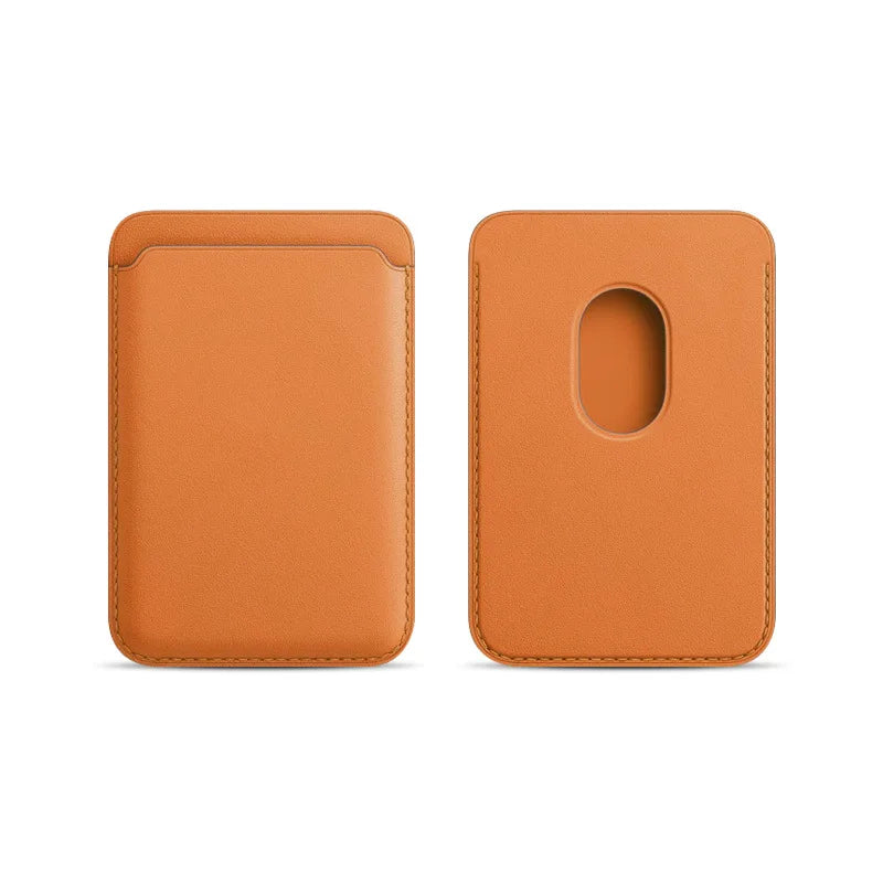 For Magsafe Magnetic Luxury Leather Card Holder Wallet Case For iPhone 14 Pro Max 13 12 Phone Bag Cover Adsorption Accessories