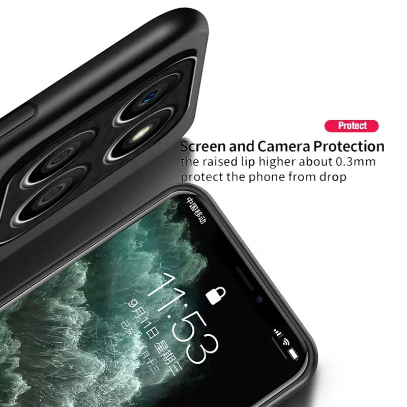 Rugged Non-Slip Portective Case for Honor 200 Smart X6c X7c X8c X6b X8b Cover Car Magnetic Suction Holder Coque Fundas Capa