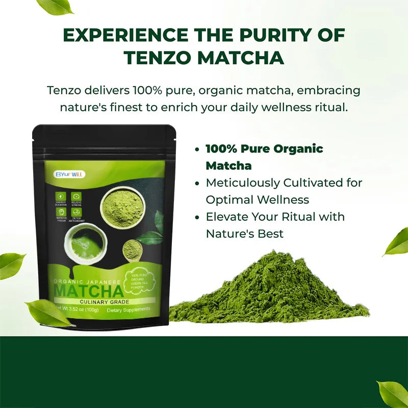 Weight Loss Matcha Support Flat Belly Deep Cleansing Detox Provides Energy Fat Burning Appetite Suppressant