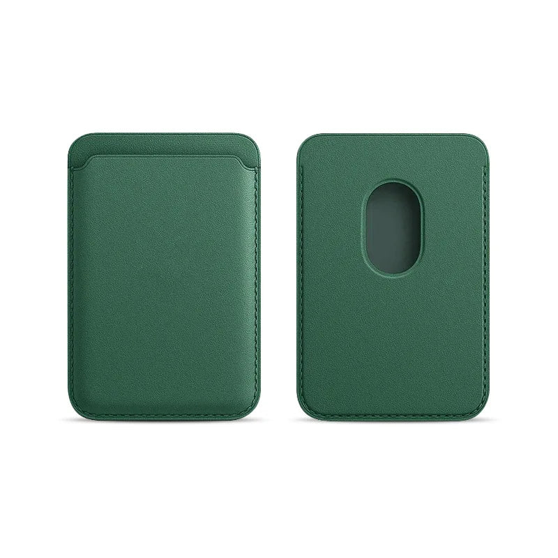For Magsafe Magnetic Luxury Leather Card Holder Wallet Case For iPhone 14 Pro Max 13 12 Phone Bag Cover Adsorption Accessories