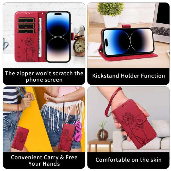Leather Case For Realme 13 14 Pro Plus 12 11 10 9 8 8i 9i 14X 14T 14Pro 4G 5G Cover Magnetic Flip Wallet Holder Protect Coque