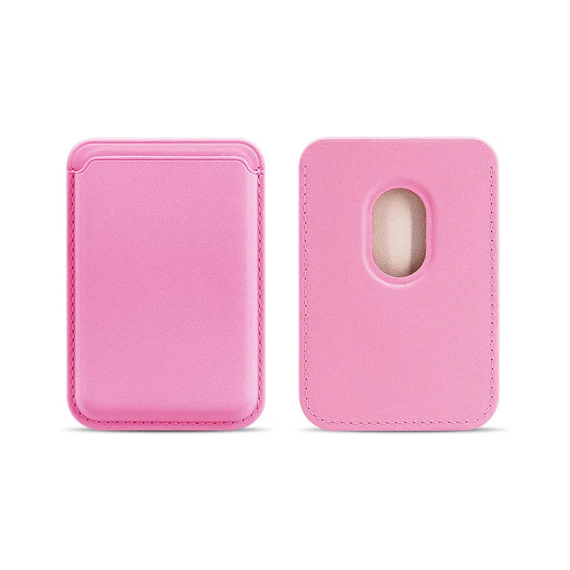 For Magsafe Magnetic Luxury Leather Card Holder Wallet Case For iPhone 14 Pro Max 13 12 Phone Bag Cover Adsorption Accessories