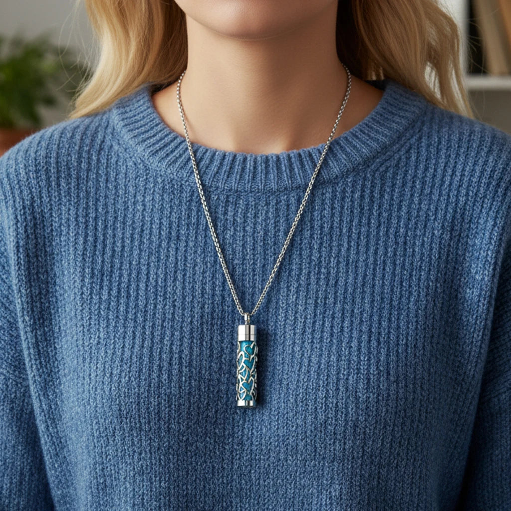 Rvs Holle Verticale Bar Luchtverfrisser Parfum Olie Diffuser Medaillon Charme Sieraden Hanger Ketting Voor Vrouwen Mannen Tiener