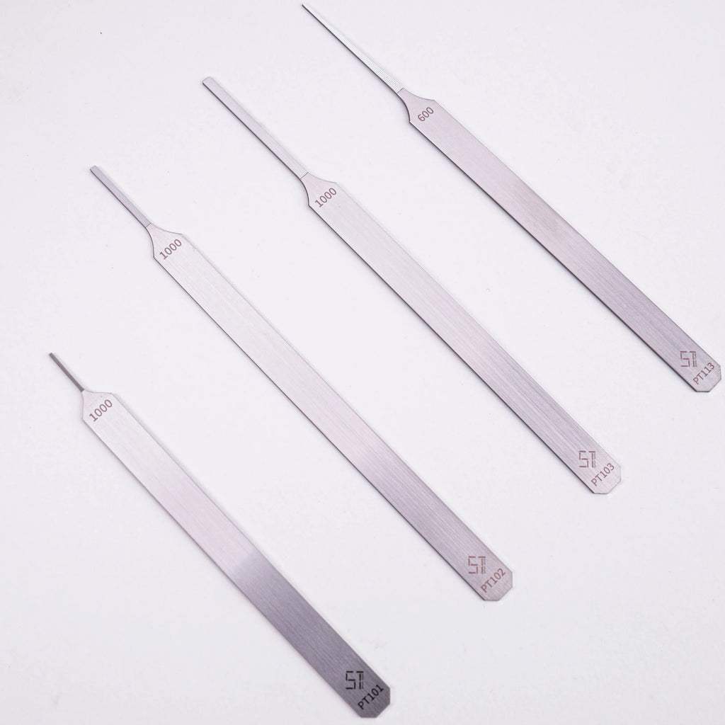 SIMON TOOLS Double Sided Stainless Steel Model Grinding Files