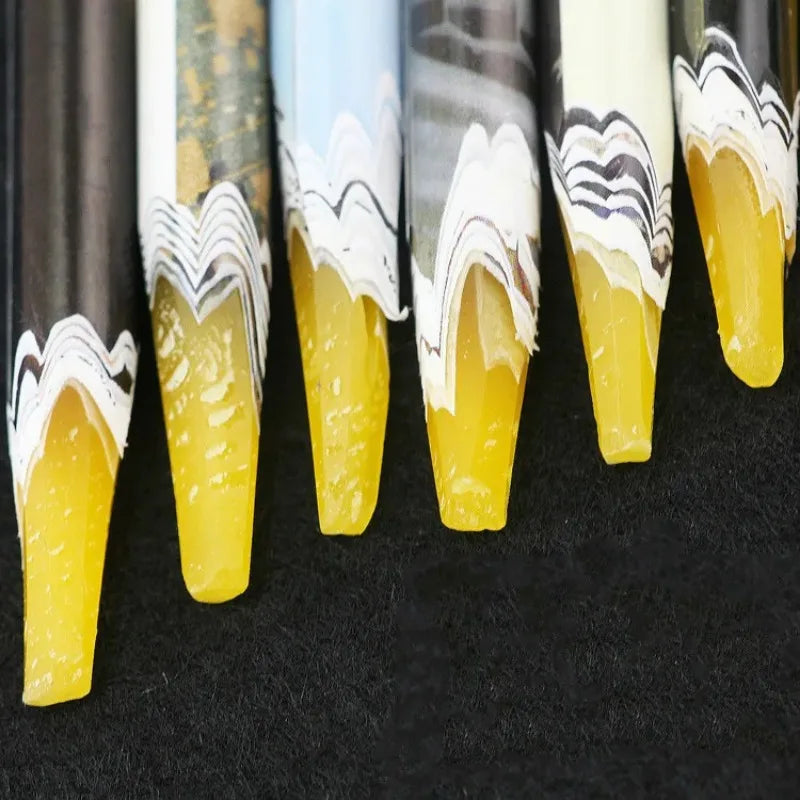 3pcs Brand Wax Pencil Nail Art Rhinestones Gems Picking Tools Nail Art Tools Dotting Tool Nail Crystal