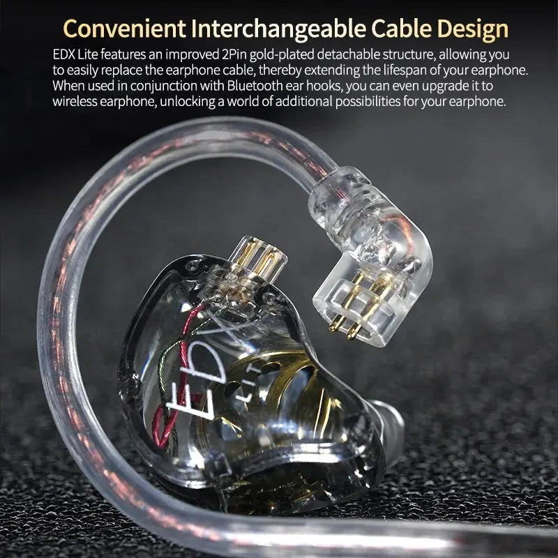 KZ EDX Lite HIFI Bass Earphones