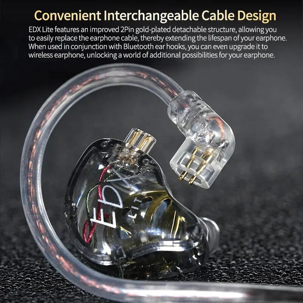 KZ EDX Lite HIFI Bass Earphones