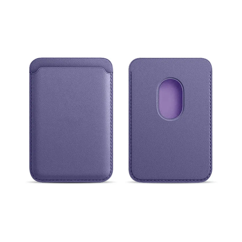 For Magsafe Magnetic Luxury Leather Card Holder Wallet Case For iPhone 14 Pro Max 13 12 Phone Bag Cover Adsorption Accessories